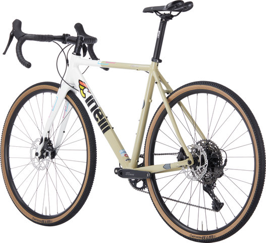 Cinelli Zydeco Shimano CUES 1x11 Gravelbike - sage rover-white/28"/M/47 mm
