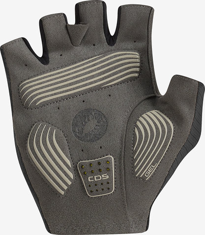 Castelli Espresso Halbfinger-Handschuhe - light black | M
