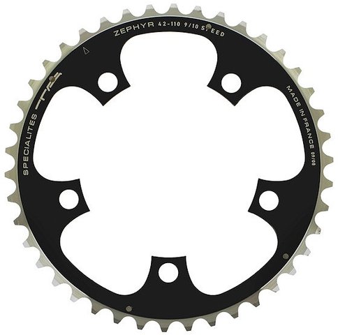 Zephyr Chainring, 5-arm, Centre, 110 mm BCD - black/42 tooth