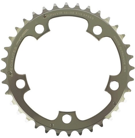 TA Zephyr Chainring, 5-arm, Centre, 110 mm BCD - black/36 tooth