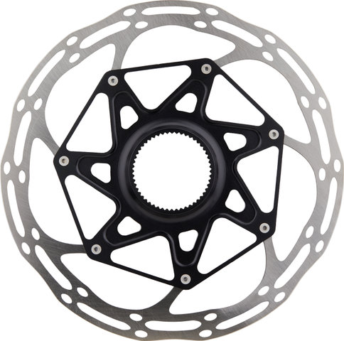 SRAM Centerline Rounded Center Lock Bremsscheibe - black-silver/160 mm SRAM Centerline Rounded Center Lock Bremsscheibe - black-silver/160 mm