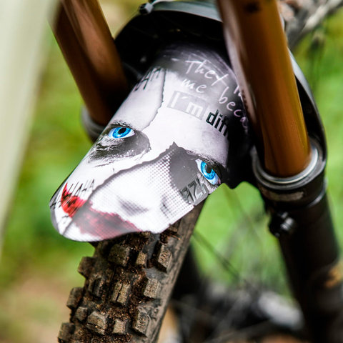 Unleazhed Mudguard M01 Crazy Skin Schutzblech - happy