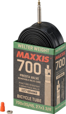 Maxxis Cámara de aire Welterweight 28" - negro/700 x 23-32 SV 48 mm