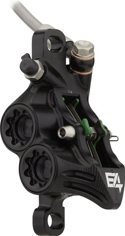 Hope Tech 4 E4 v+h Set Scheibenbremse mit Stahlflexleitung - black-black/Set/links/rechts (seitenspezifisch)