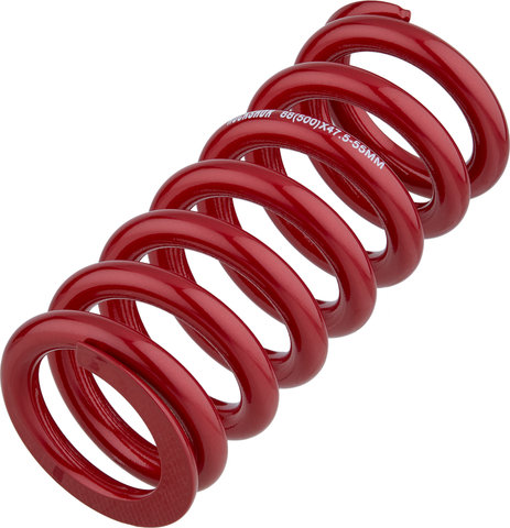 RockShox Steel Spring for Metric Shocks 134 mm for 47.5-55mm - electric red | 500 lbs/inch