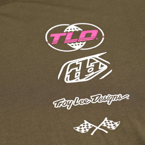 Troy Lee Designs T-shirt à manches longues Skyline L/S Ride - worldwide caper/M