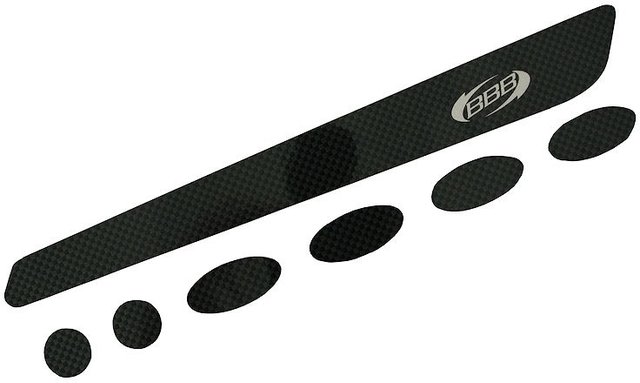 BBB BikeSkin BBP-50/BBP-51 Frame Protection Sticker Set - carbon/universal