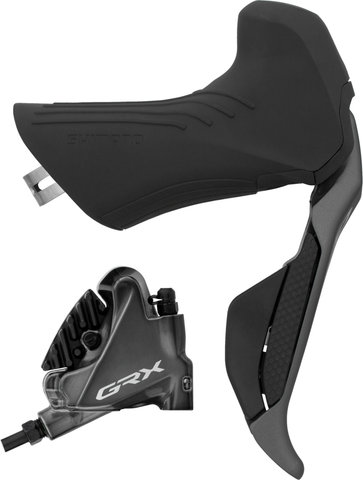 Shimano GRX Di2 RX815 Gruppe 1x11 / 40 - schwarz | 175,0 mm 40 Zähne / 11-30 / externer Verteiler