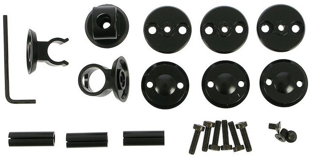 Gepäckträgerhalter GH 50 - schwarz/universal