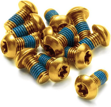 REVERSE Components Befestigungsschrauben Stahl für Bremsscheiben - gold