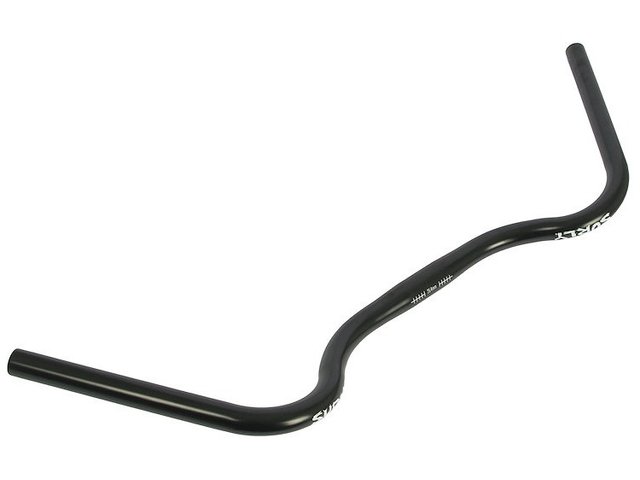 Open Bar 40 mm 25.4 Riser Lenker - schwarz/666 mm 53°