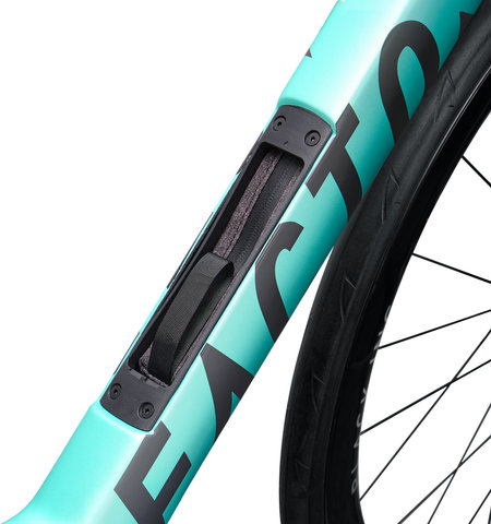 Factor MONZA Ultegra Carbon 28" Rennrad - steel green/28"/M/170,0 mm