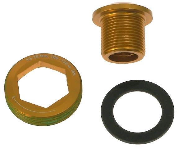 Kurbelschraube M15/M26 mit Abzieher GXP - gold/universal