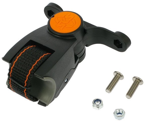 SKS Adapter für Flaschenhalter - schwarz-orange/universal