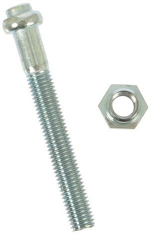 Tension Pin with Nut - silver/70 mm