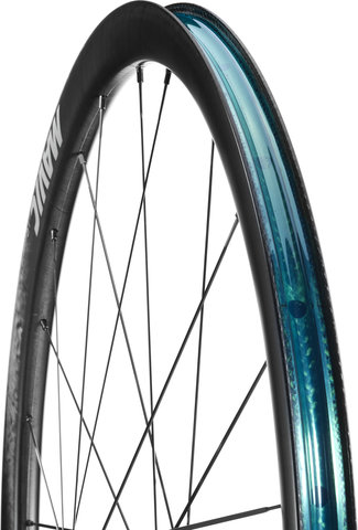 Mavic Cosmic SL 32 Disc Center Lock 21 mm 28" Carbon Laufradsatz - schwarz/100 mm/Shimano Road/142 mm/Non Boost/Non Boost/28"