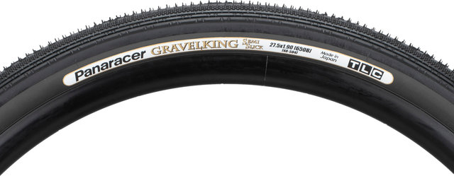 Panaracer Cubierta plegable Gravelking Semi Slick TLC 27,5" - black/27.5 /48 /48-584/1.9 
