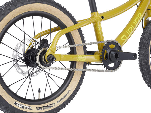 SUPURB BO16 16" Kinderfahrrad - bee yellow/16"