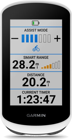 Garmin Edge Explore 2 GPS Navigation System - white-black