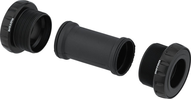 Rotor Eje de pedalier de acero BB1 BSA MTB - negro | BSA