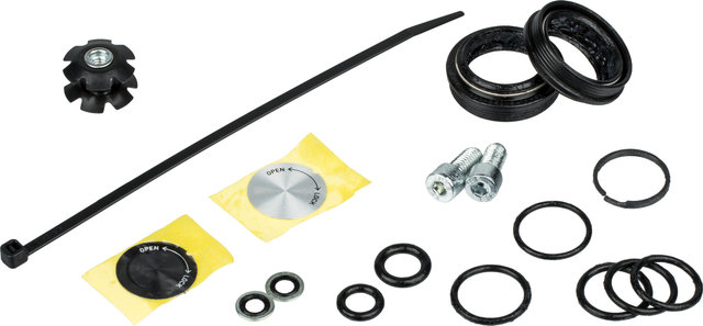 RockShox Fourche à Suspension Paragon Gold RL Solo Air 28" Disc - gloss black/65 /46 /1 1/8"/28"/100 mm/Blocage Rapide 5 mm