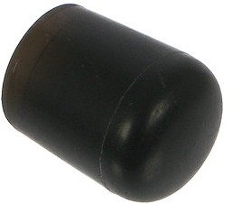 tubus Tapa de extremos de tubos para portaequipajes - negro/10 mm