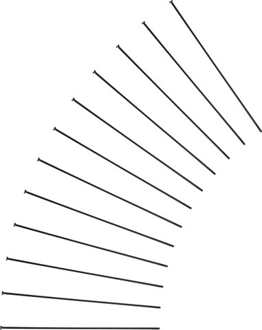 crankbrothers Spare Spoke for Iodine 3 27.5" as of 2014 (3. + 4. Generation) - black/147 mm