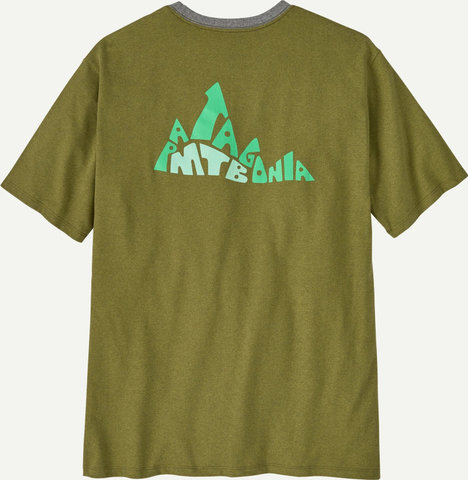 Patagonia Berm Logo Responsibili-Tee T-Shirt - graze green/L