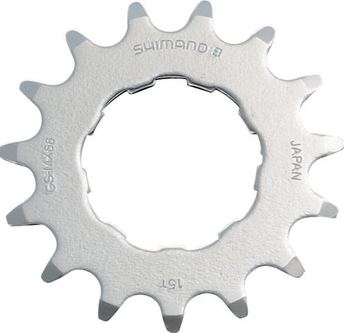 Shimano Piñón DX CS-MX66 - plata | piñón único