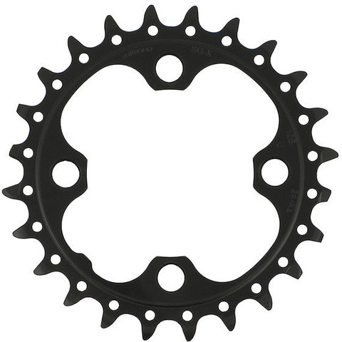 Shimano SLX FC-M660-10 10-speed Chainring - black/24 tooth