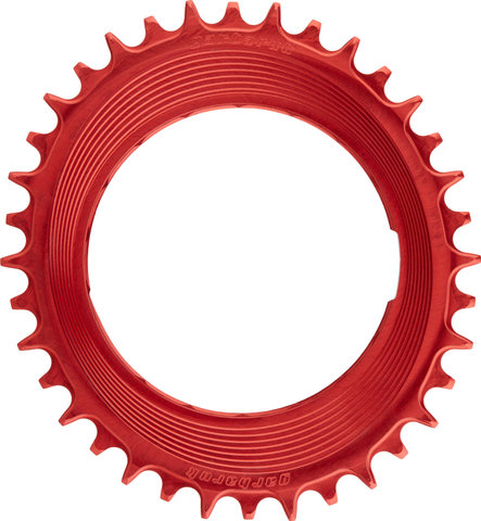 Garbaruk Thread Mount chainring for SRAM XX/XX SL PM 0 mm Oval - red/36/36 