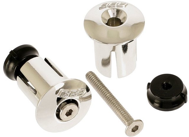 Capuchons de Guidon ScrewOn BHT-96 - chrome/universal