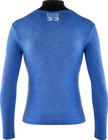 ASSOS Capa de piel Ultraz Winter L/S P1 camiseta interior - calypso blue/M/L