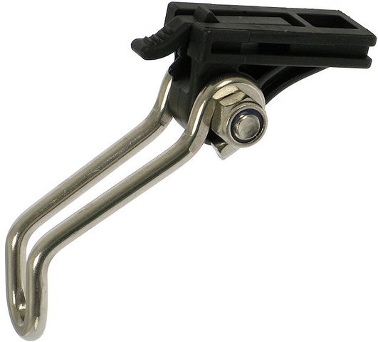 Gabelhalter für Ixon LED Frontlicht - silber-schwarz/universal