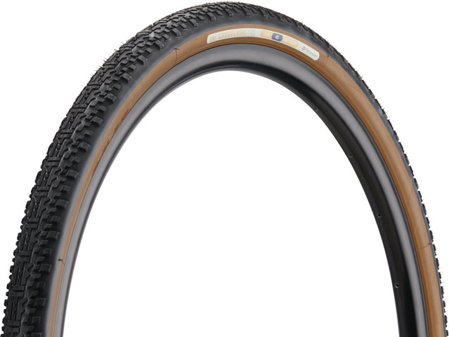 Panaracer GravelKing X1 TLR 28" Folding Tyre Model 2024 - black-brown/28 /40 mm/40-622