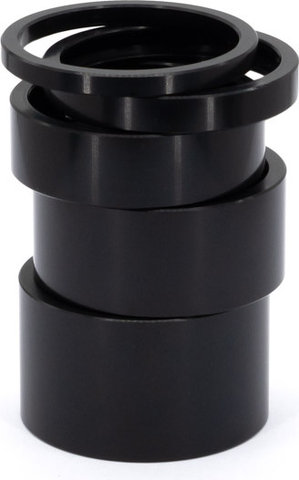77designz Entretoise 3 mm pour jeu de direction en aluminium 1 1/8" - black