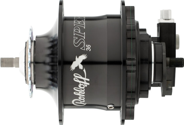 Rohloff Speedhub 500/14 TS Threaded Axle 135 mm Gear Hub - black-anodised/type 6, 36 hole