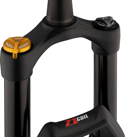 Marzocchi Horquilla de suspensión Bomber Z1 Coil 27,5" Boost - matte black/15 mm Eje Pasante/170 /44 /1 1/8" - 1,5" tapered/27,5" (650B)/110 mm