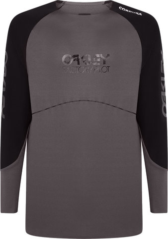 Oakley Maillot Maven Scrub L/S - black-grey/M