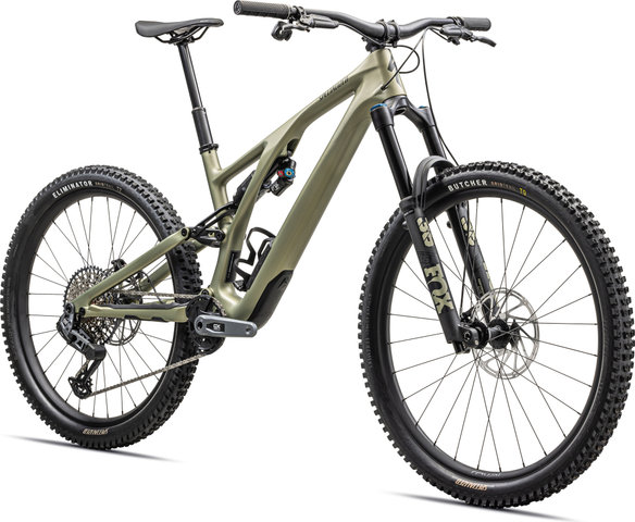 Specialized Vélo Tout-Terrain en Carbone Stumpjumper EVO Expert 29"/27,5" Mod.2024 - satin metallic spruce-dark moss/160 /29"/L