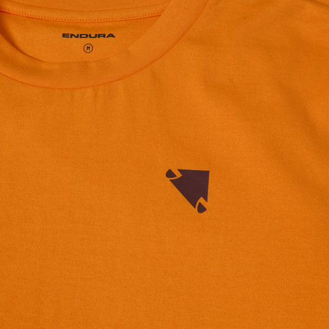 Endura Shirt Icon Logo Graphic - end orange | M