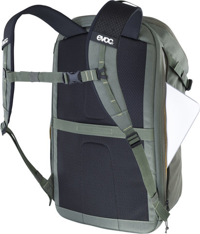 EVOC Mochila Travel 22 - dark olive/22 