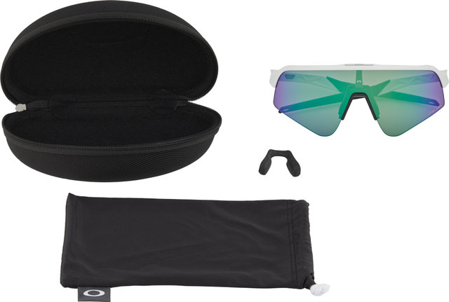 Oakley Lunettes de sport Sutro Lite Sweep - matte white/prizm road jade