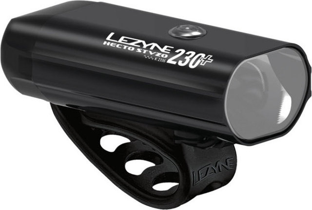 Lezyne Hecto 230+ Frontlicht mit StVZO-Zulassung - schwarz | 230