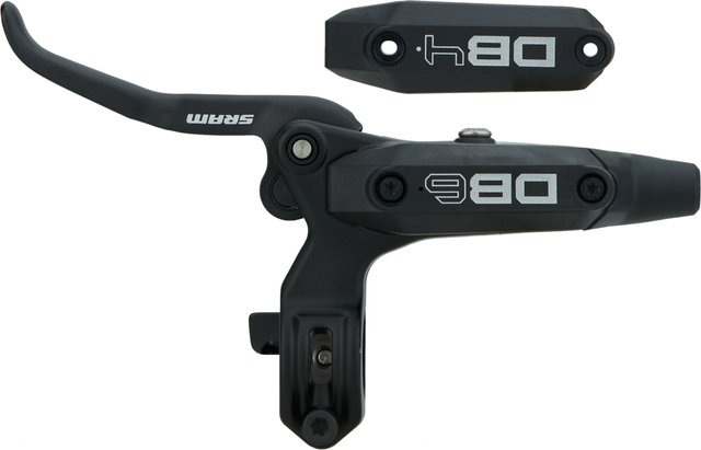 SRAM Maneta de freno de aluminio para DB6 A1+ - diffusion black anodized/Izquierdo (específico de lado)