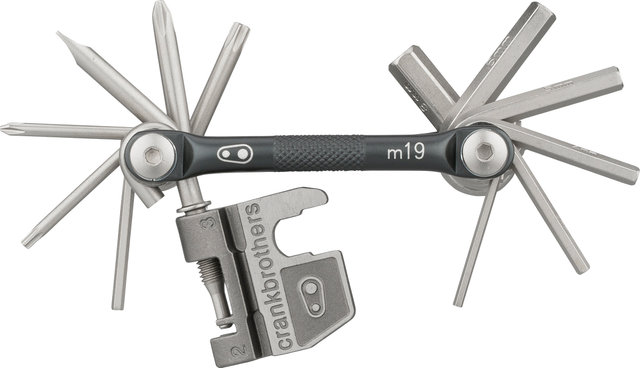 crankbrothers M19 Multi-tool - nickel/universal