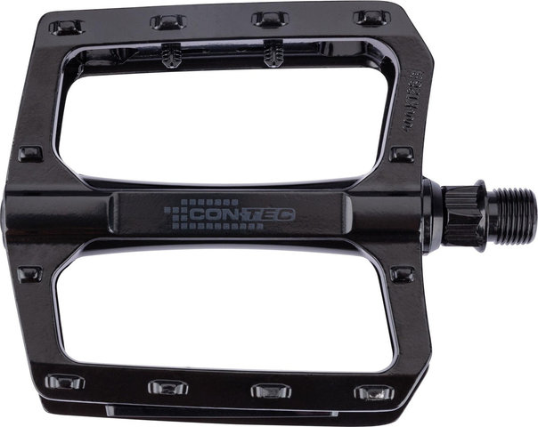 CONTEC A-Grind Plattformpedale - schwarz | 116 mm | 103 mm