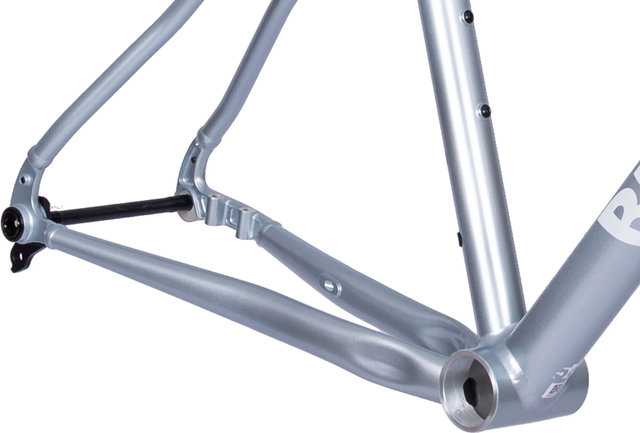 Blackheart Road Plus AL frame kit - lunar frost | 28" | 1 1/8" - 1,5" tapered | 51 mm | 0 mm | XXS