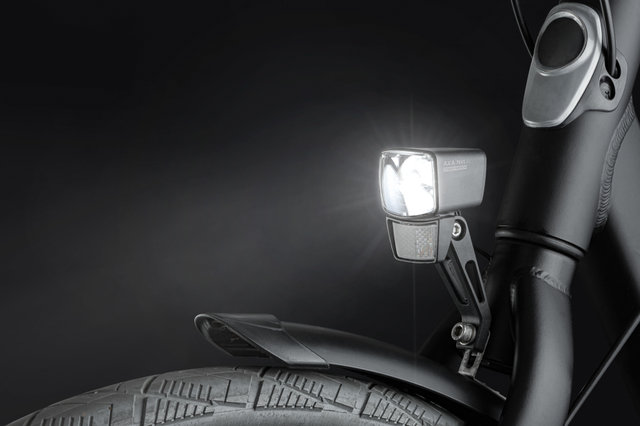 Axa NXT 45 Switch luz delantera LED con aprobación StVZO - negro
