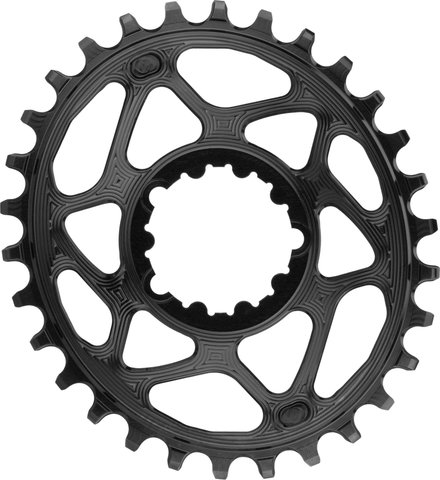 absoluteBLACK Plato Oval para SRAM Direct Mount 6 mm Offset - black/30 